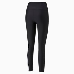 Safari Glam High Waisted Full Length Training Leggings Women, Puma Black-Desert Tan-Fur real print
