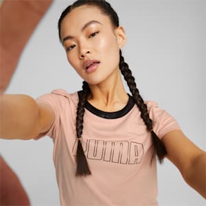 Safari Glam SS Women's T-Shirt, Rose Quartz, extralarge-IND