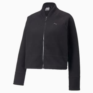 Studio Sherpa Women's Training Jacket, Puma Black