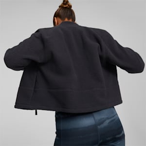Studio Sherpa Women's Training Jacket, Puma Black
