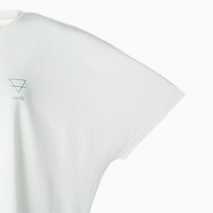 ウィメンズ ヨガ スタジオ EXHALE プレイスド グラフィック 半袖 Tシャツ, Puma White