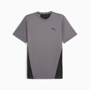 Train All Day Men's Training Slim Fit T-Shirt, Cool Dark Gray-PUMA Black, extralarge-IND