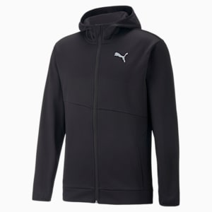 Train All Day PWRFleece Men's Full-Zip Training Jacket, Puma Black, extralarge-IND