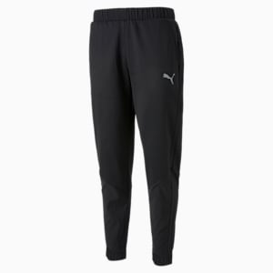 Mens black sales puma joggers