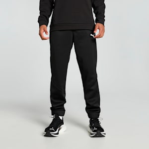 Train All Day PWRFleece Training Jogger Men, PUMA Black-White cat, extralarge-IND