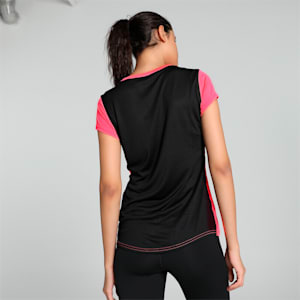 Train All Day Training Women's T-Shirt, Sunset Glow-PUMA Black, extralarge-IND