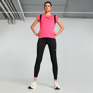 Train All Day Training Women's T-Shirt, Sunset Glow-PUMA Black, extralarge-IND