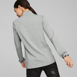 PUMA Strong Quarter-Zip Training Sweatshirt Women, Griffin Heather