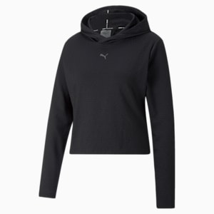 Flawless Women's Training Hoodie, Puma Black, extralarge-IND