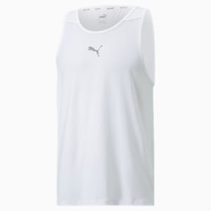 Camiseta para correr sin mangas CLOUDSPUN para hombre, Puma White