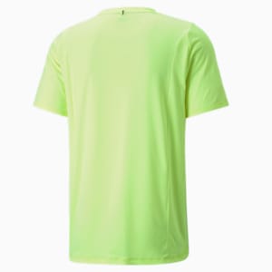 T-shirt de course CLOUDSPUN, hommes, Lime Squeeze Heather