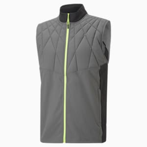 CLOUDSPUN WRMLBL Men's Running Vest, CASTLEROCK-Puma Black, extralarge