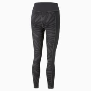 Favourite Printed High Waist 7/8 Training Leggings Women, PUMA Black-Asphalt, extralarge-IND