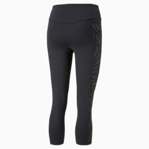 Fav AOP High Waist Women's Tights, PUMA Black-Asphalt, extralarge-IND