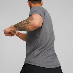 Performance Logo Short Sleeve Men's Running Tee, CASTLEROCK