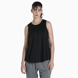 Maternity Women's Relaxed Fit Tank Top, Puma Black, extralarge-IND
