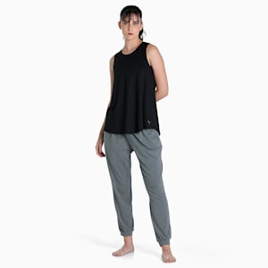 Maternity Women's Relaxed Fit Training Tank Top, Puma Black, extralarge-IND