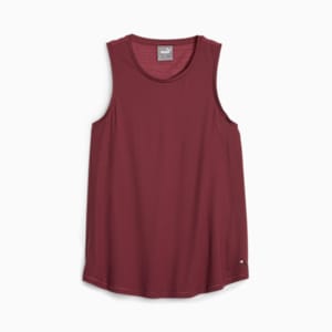 Maternity Women's Relaxed Fit Training Tank Top, Dark Jasper, extralarge-IND