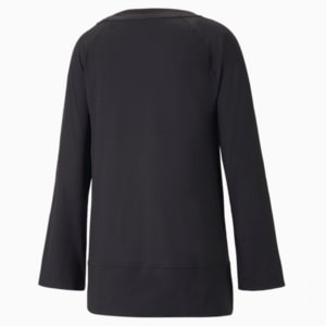 Maternity Bell-Sleeve Women's Training Top, Puma Black, extralarge