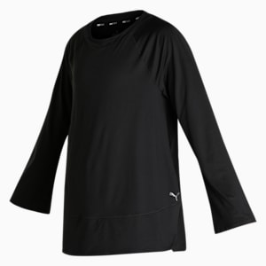 Maternity Bell Sleeve Women's Training T-Shirt, Puma Black, extralarge-IND