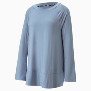 Maternity Bell Sleeve Women's Training T-Shirt, Filtered Ash, extralarge-IND