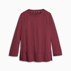 Maternity Bell Sleeve Women's Training T-Shirt, Dark Jasper, extralarge-IND