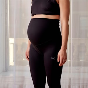 Leggings de entrenamiento 7/8 Maternity Studio para mujer, Puma Black