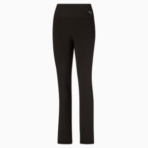 Straight Leg Women's Fitness Pants, Puma Black, extralarge