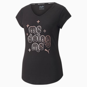 Performance Women's Training T-Shirt, Puma Black, extralarge-IND