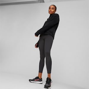 SEASONS Women's Full-Zip Running Fleece, Puma Black, extralarge-IND
