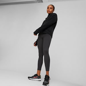 ウィメンズ ランニング シーズンズ フリース フルジップ ジャケット, Puma Black