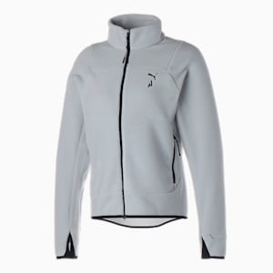ウィメンズ ランニング シーズンズ フリース フルジップ ジャケット, Platinum Gray