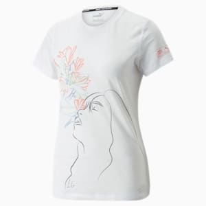 Next Gen Artist Performance Graphic Women's T-Shirt, Puma White