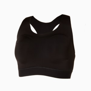 High-Impact Elite Women's Training Bra, Puma Black, extralarge-GBR