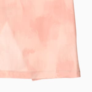 ウィメンズ ヨガ スタジオ AOP トレンド 半袖 Tシャツ, Rose Quartz-Paint Stroke print