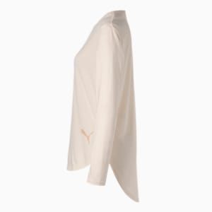 ウィメンズ ヨガ スタジオ トレンド 長袖 Tシャツ, Pristine