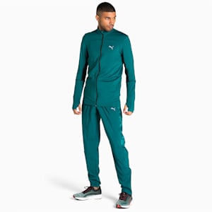 PUMA x one8 Men's Slim Fit Track Pants, Varsity Green, extralarge-IND