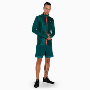 PUMA x one8 Men's Padded Slim Fit Jacket, Varsity Green, extralarge-IND