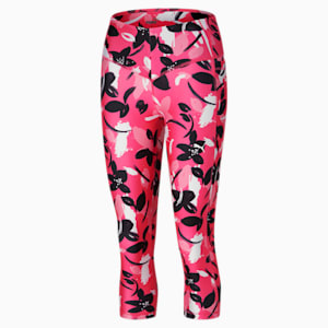 PUMA Train AOP 3/4 Women's Leggings, Sunset Pink-AOP