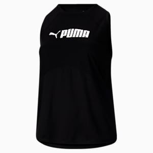 PUMA Fit Logo Women's Training Tank Top PL, Puma Black