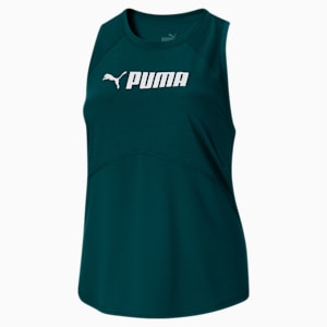 PUMA Fit Logo Women's Training Tank Top PL, Varsity Green