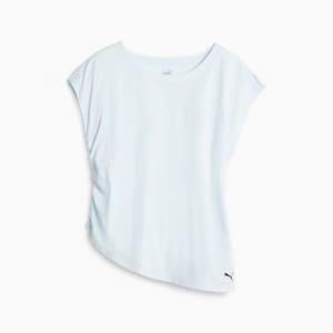 ウィメンズ ヨガ スタジオ FOUNDATION Tシャツ, Icy Blue Heather, extralarge-JPN