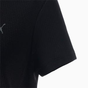 ウィメンズ ヨガ スタジオ ワッフル 半袖 Tシャツ, Puma Black