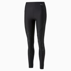 ウィメンズ ランニング ウルトラフォーム ハイウエスト フルレングス AOP  タイツ, Puma Black