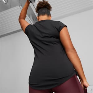 ウィメンズ トレーニング CLOUDSPUN 半袖 Tシャツ, Puma Black