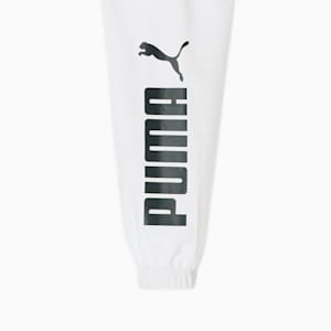 ウィメンズ トレーニング PUMA FIT ロゴ カラーブロック ウーブンジャケット, Puma Black-Puma White