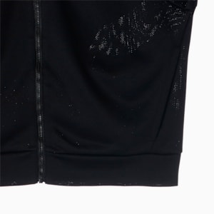 ウィメンズ トレーニング PUMA FIT テックニットフルジップ フーテッド ジャケット, Puma Black