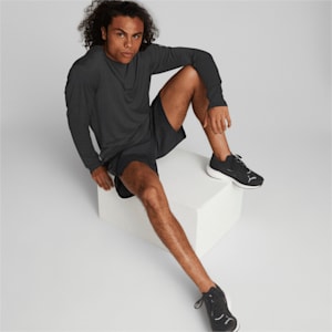 メンズ ランニング CLOUDSPUN 長袖 Tシャツ, Puma Black Heather