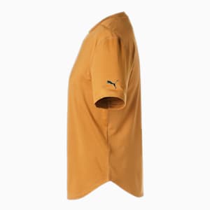 メンズ ヨガ スタジオ メッシュ 半袖 Tシャツ, Desert Tan