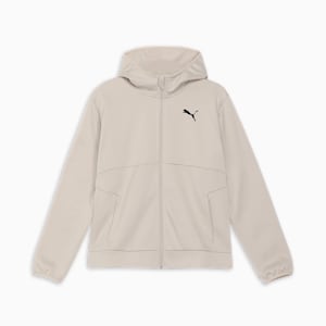 メンズ トレーニング トレインオールデイ パワーフリース フルジップ スウェット フーディ, Desert Dust, extralarge-JPN